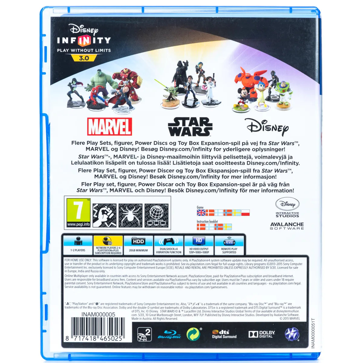 Disney Infinity: 3.0 - PS4 Spill - Retrospillkongen