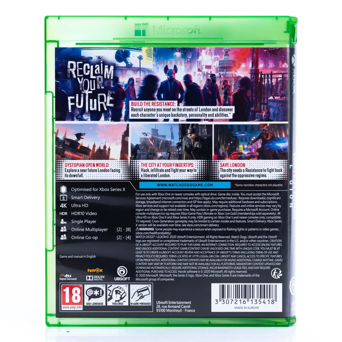 Watch Dogs: Legion - Xbox One / Series X spill