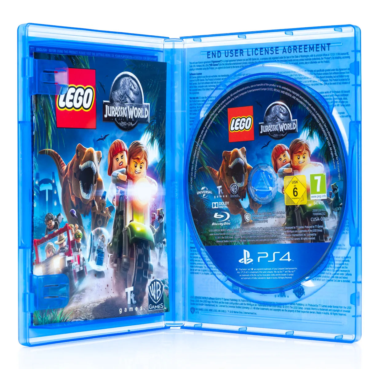 LEGO Jurassic World - PS4 Spill - Retrospillkongen