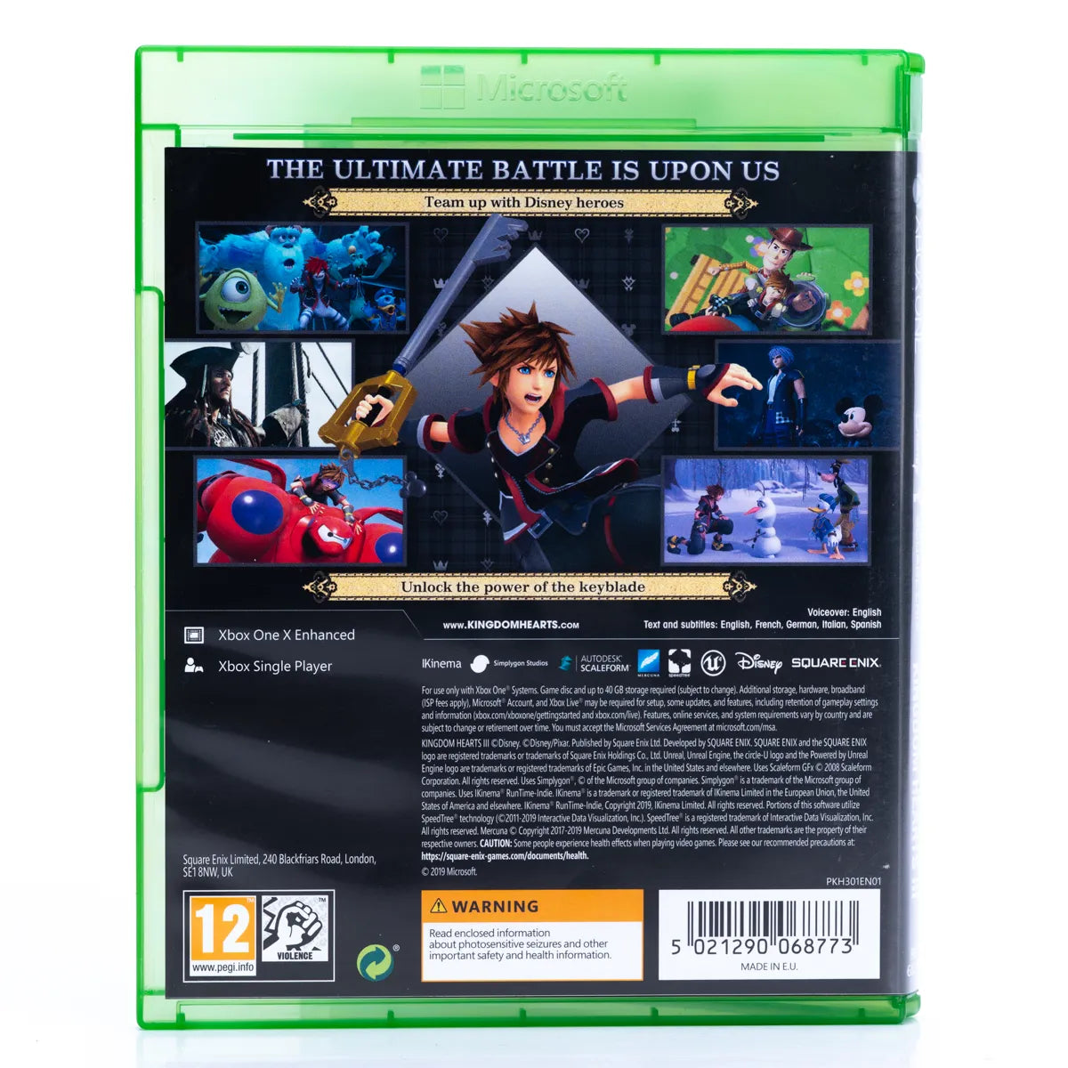 Kingdom Hearts III - Xbox One spill - Retrospillkongen