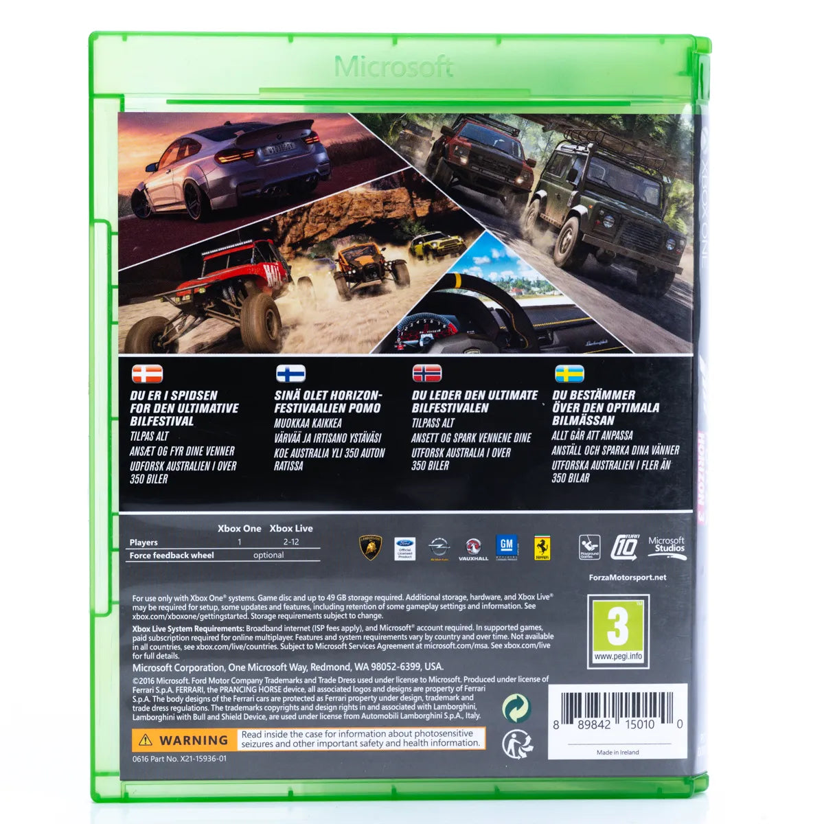Forza Horizon 3 - Xbox One spill - Retrospillkongen