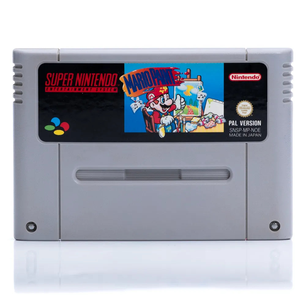 Mario Paint - SNES spill - Retrospillkongen
