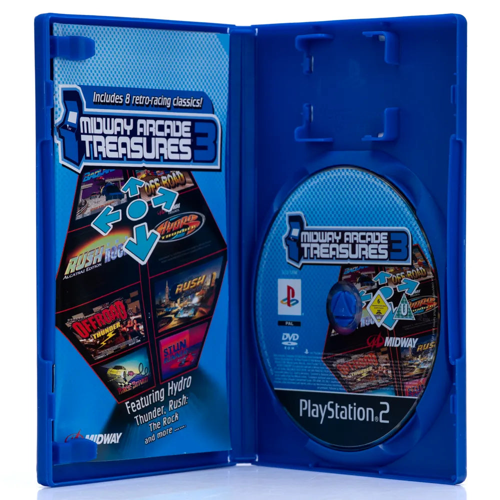 Midway Arcade Treasures 3 - PS2 spill - Retrospillkongen