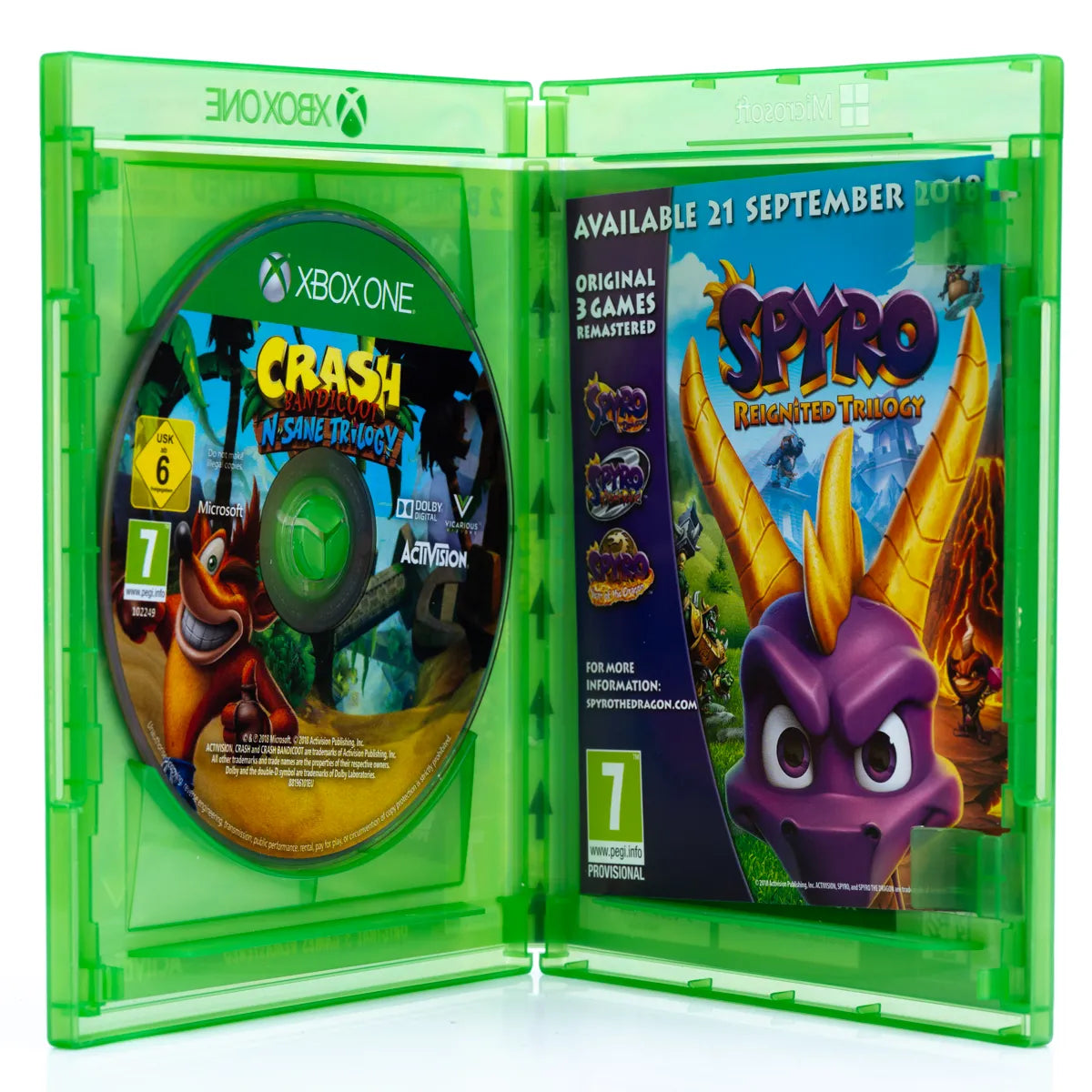 Crash Bandicoot N sane Trilogy - Xbox One spill - Retrospillkongen