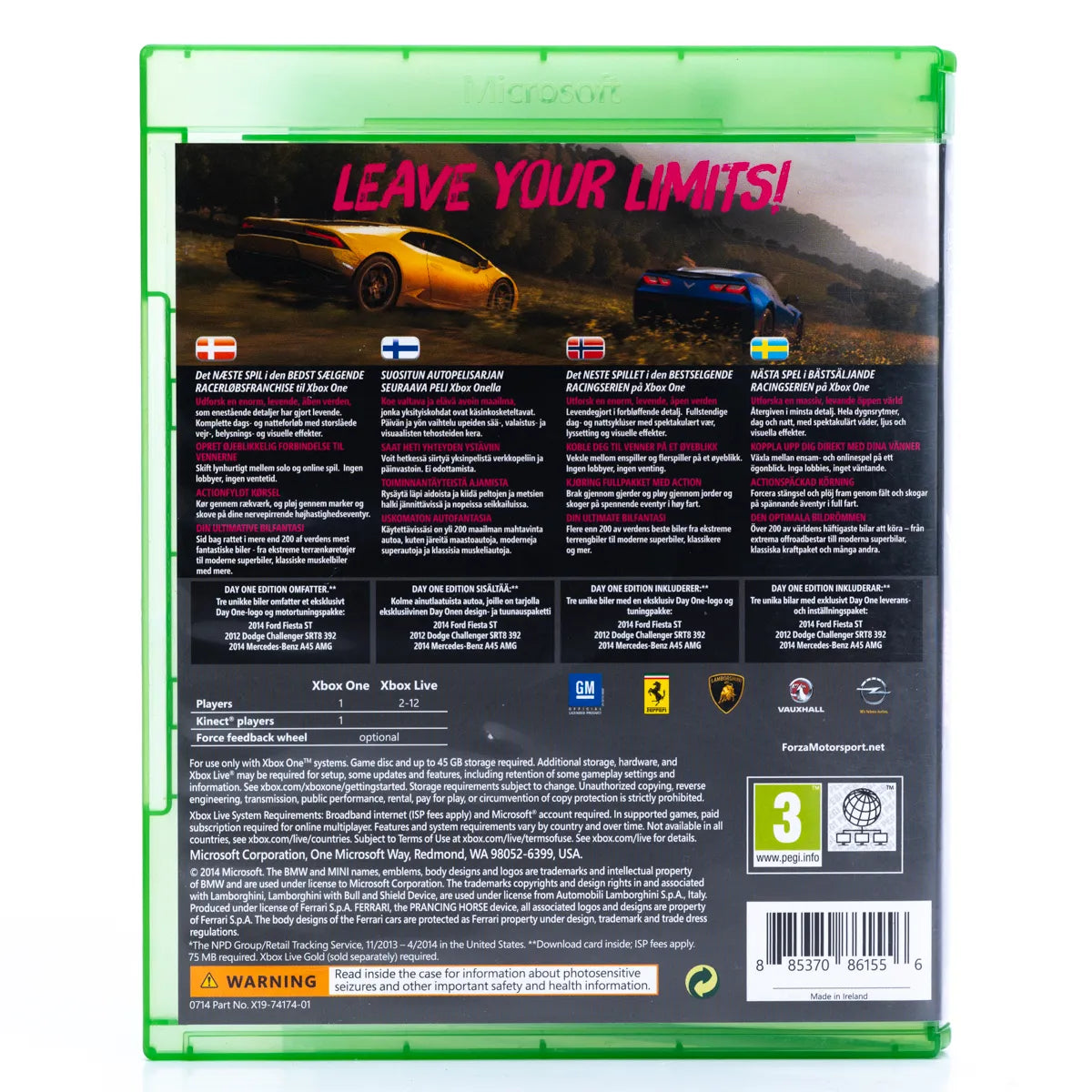 Forza Horizon 2 - Xbox One spill - Retrospillkongen