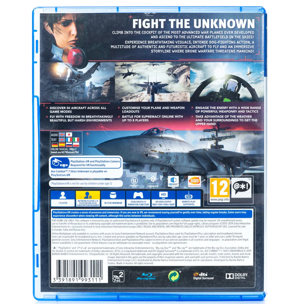 Ace Combat 7: Skies Unknown - PS4 Spill - Retrospillkongen