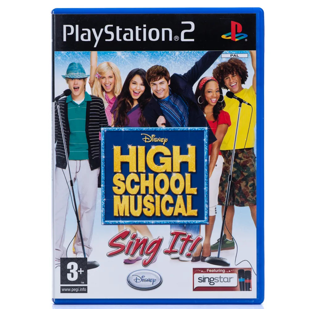 Disney High School Musical: Sing It! - PS2 spill - Retrospillkongen