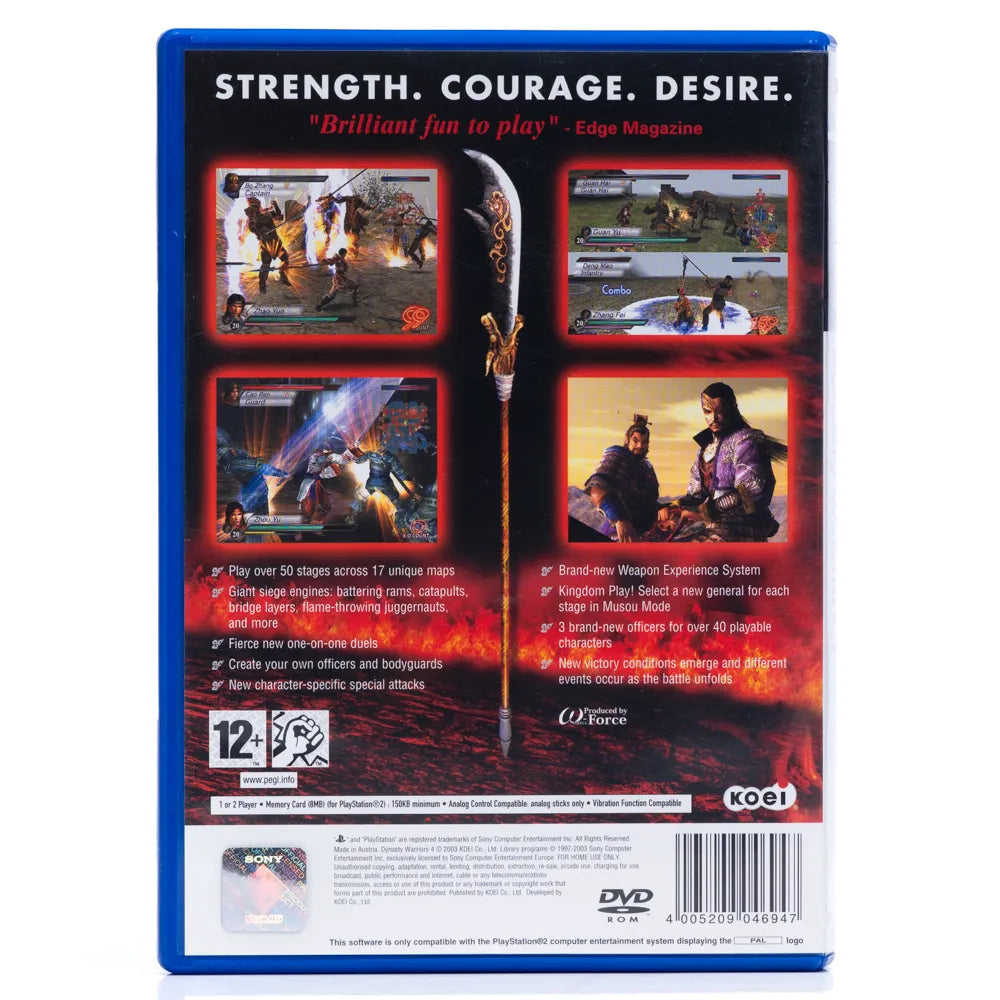 Dynasty Warriors 4 - PS2 Spill