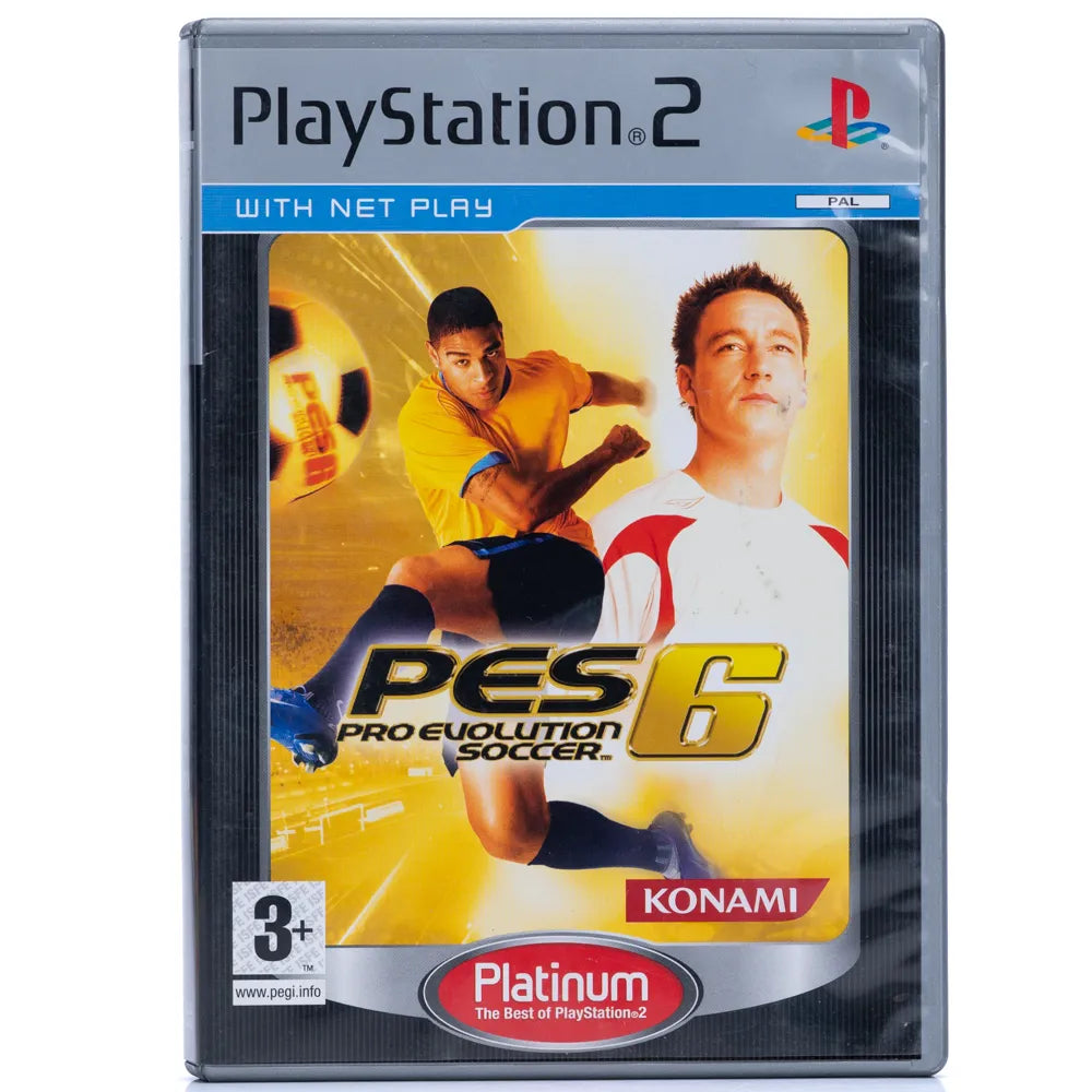 Pro Evolution Soccer 6 - PS2 spill - Retrospillkongen