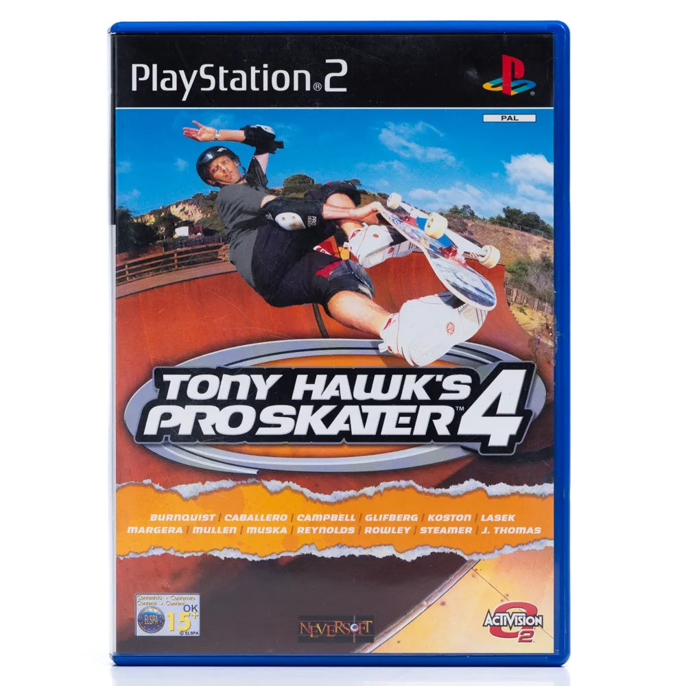 Tony Hawk's Pro Skater 4 - PS2 Spill