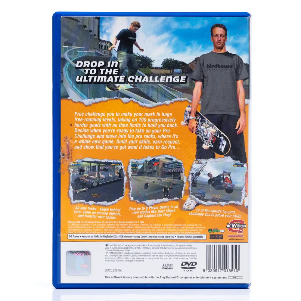 Tony Hawk's Pro Skater 4 - PS2 Spill