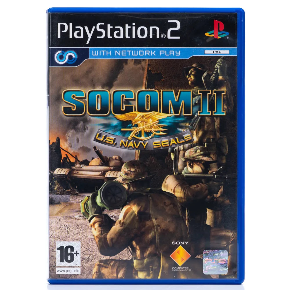 SOCOM II: U.S. Navy SEALs - PS2 spill