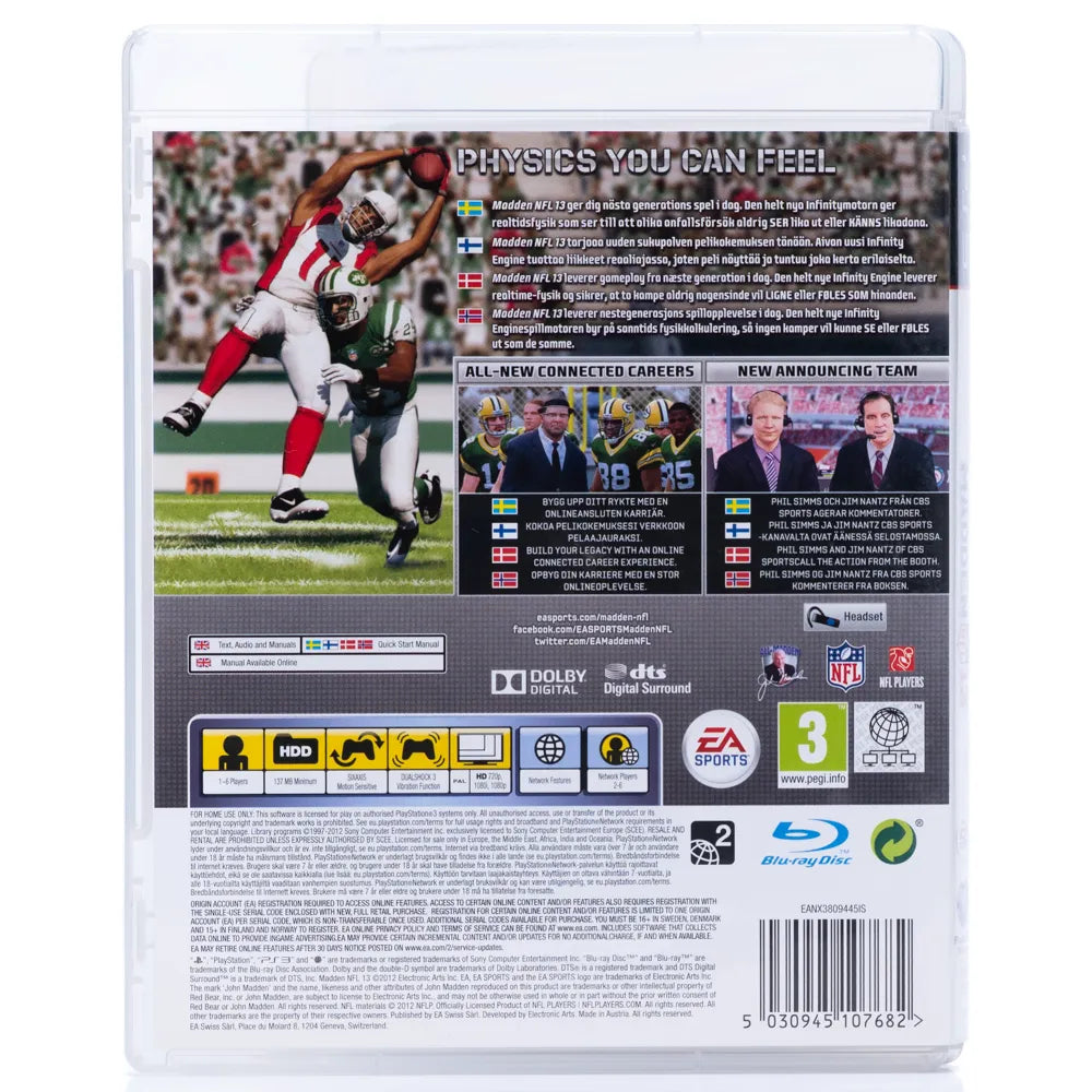 Madden NFL 13 - PS3 spill - Retrospillkongen