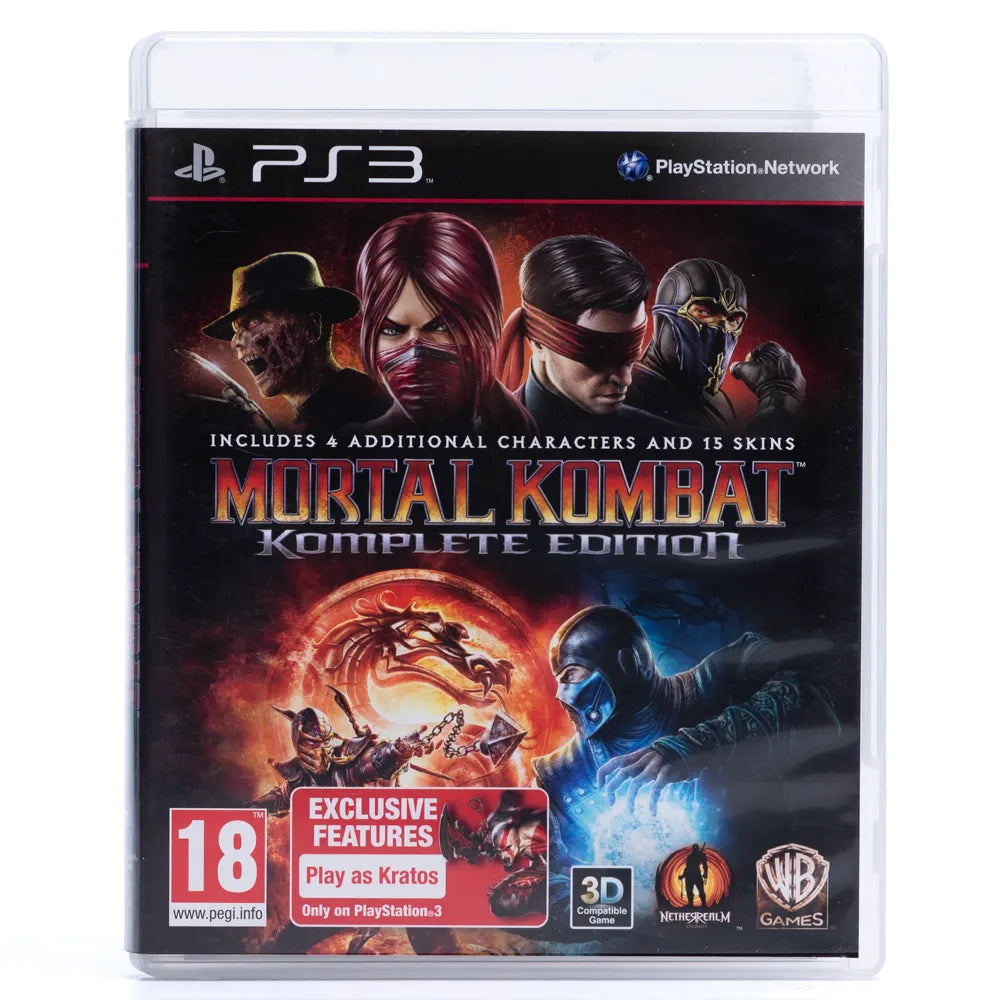 Mortal Kombat: Komplete Edition - PS3 spill