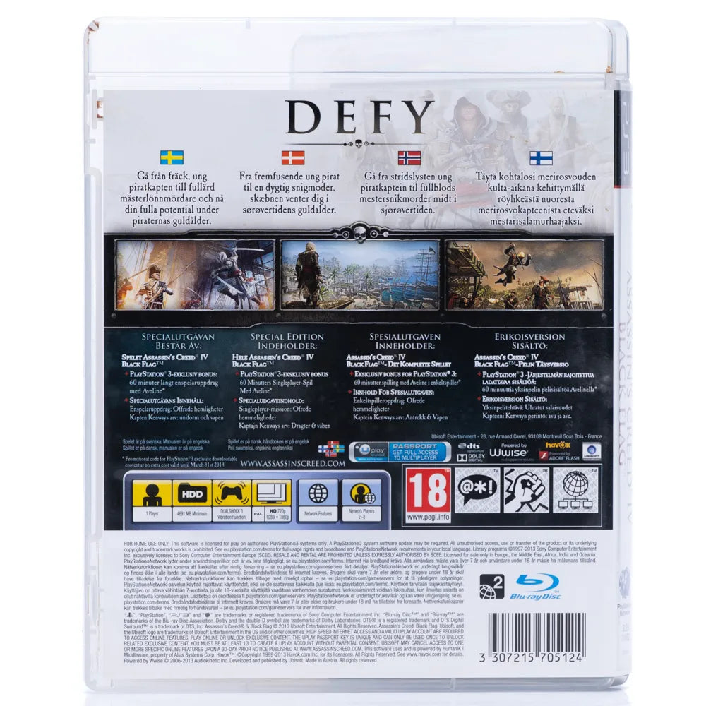 Assassin's Creed IV: Black Flag - PS3 spill - Retrospillkongen