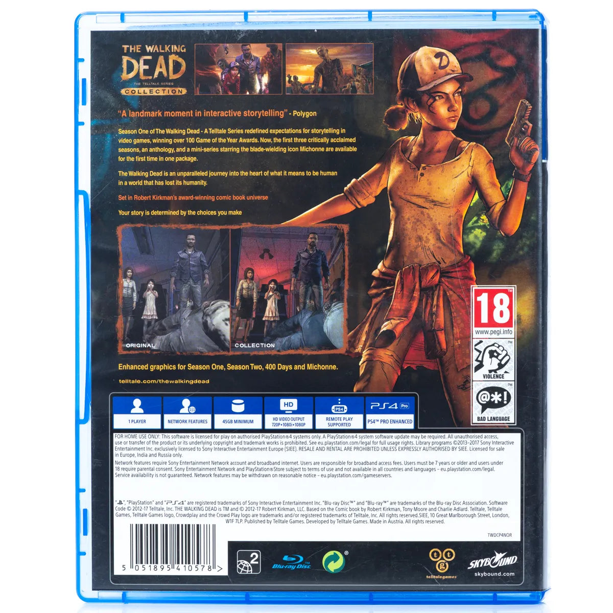 The Walking Dead Collection - PS4 Spill - Retrospillkongen