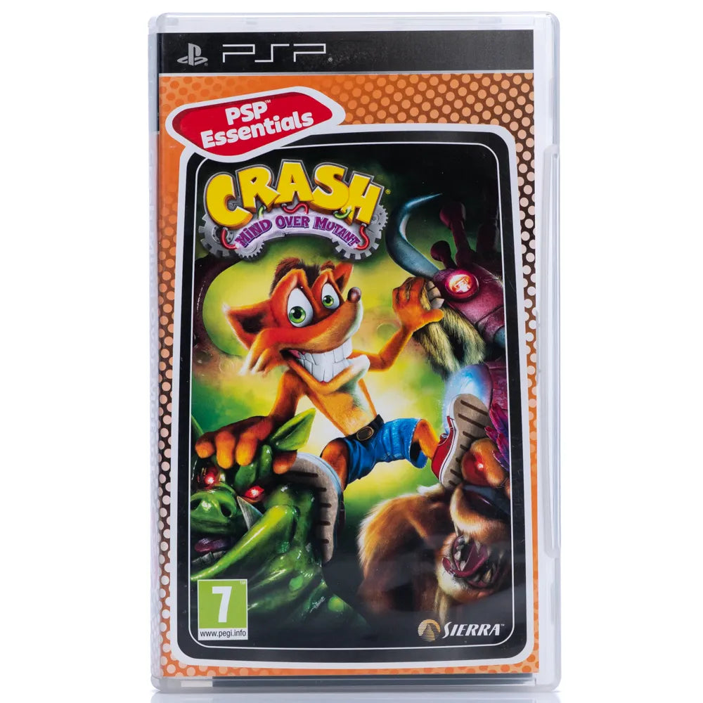 Crash Mind Over Mutant - PSP spill - Retrospillkongen