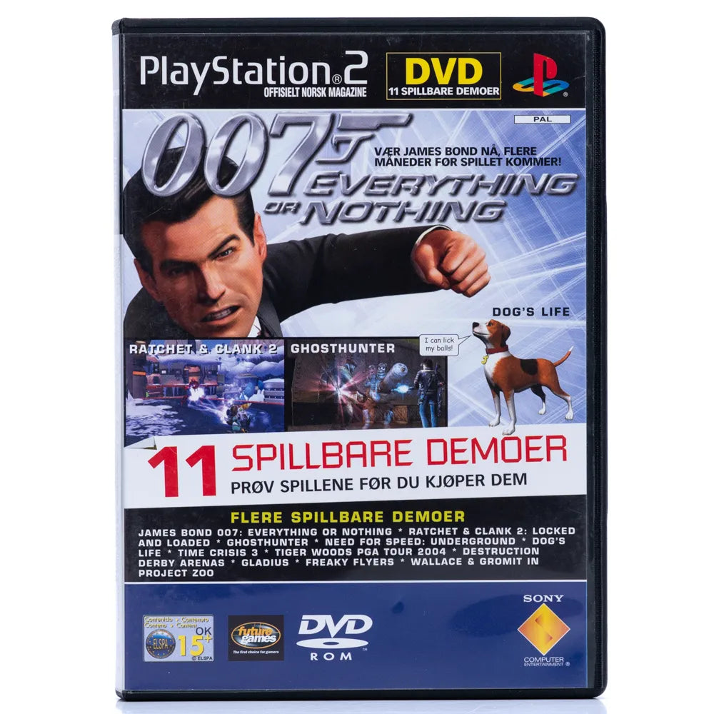 Offisielt Norsk Magazine Demo Disc 11 Spillbare Demoer - PS2 spill - Retrospillkongen