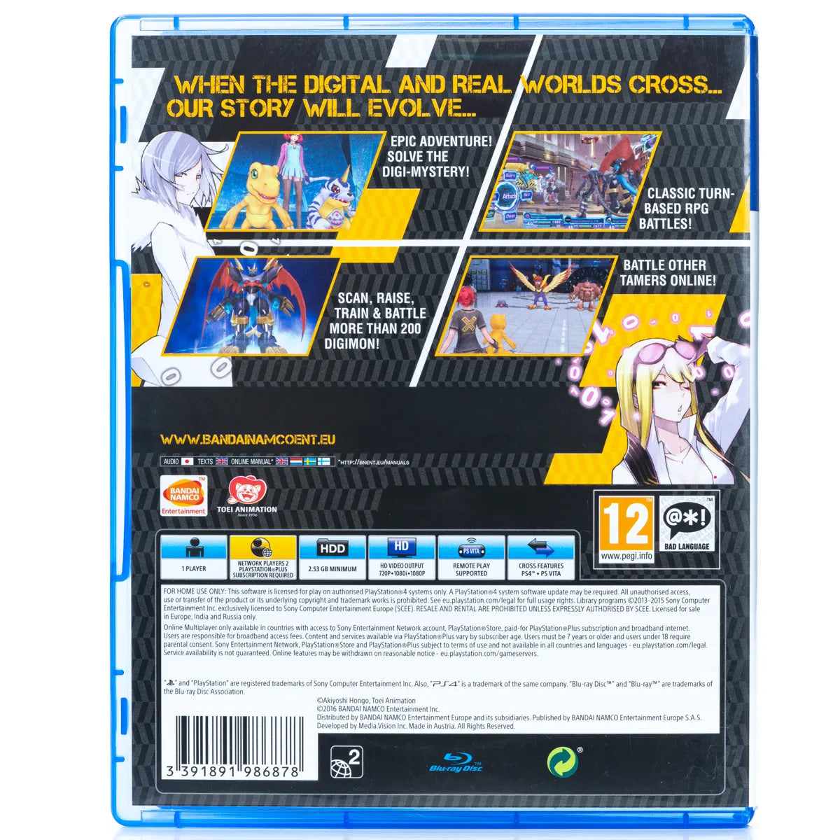Digimon Story: Cyber Sleuth - PS4 Spill - Retrospillkongen