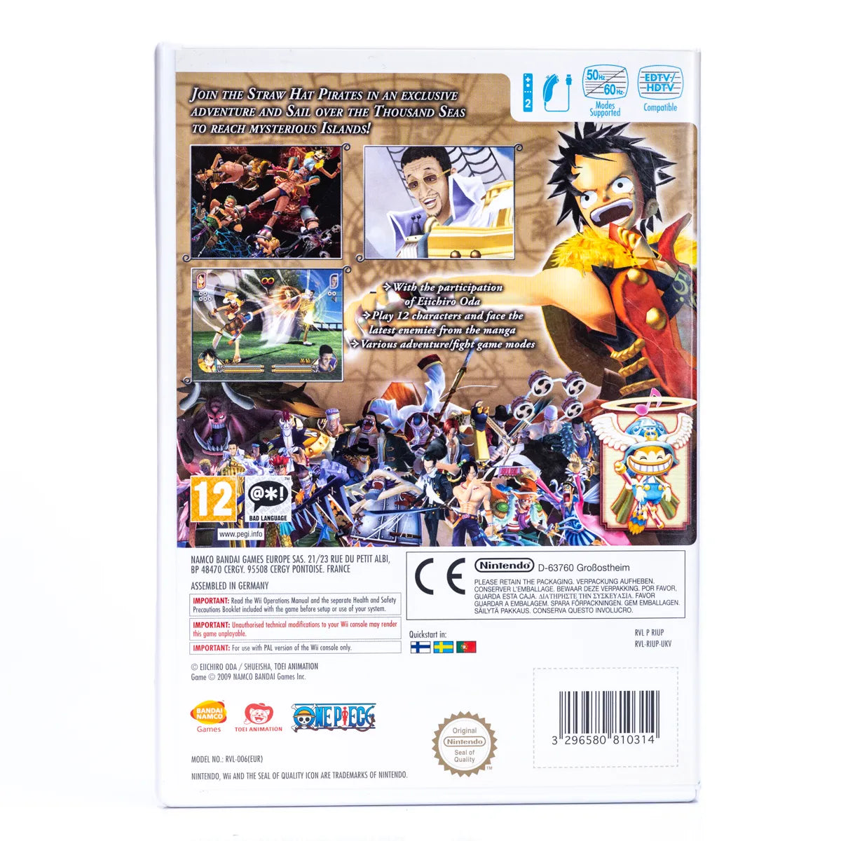 One Piece: Unlimited Cruise 2 - Awakening of a Hero - Wii Spill - Retrospillkongen