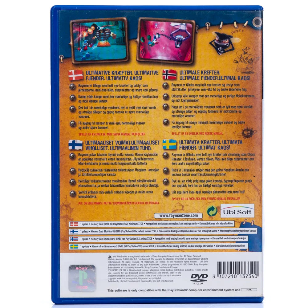 Rayman 3 Hoodlum Havoc - PS2 spill - Retrospillkongen