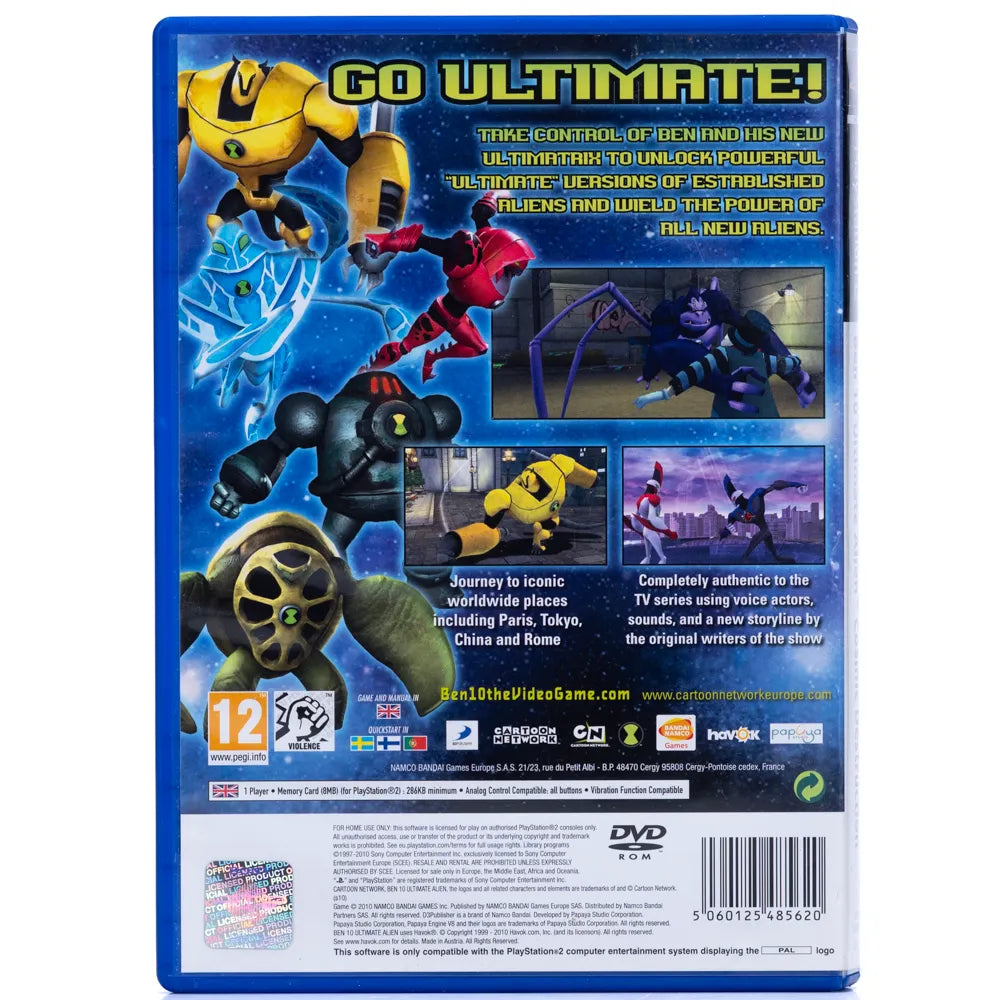 Ben 10: Cosmic Destruction - PS2 spill - Retrospillkongen
