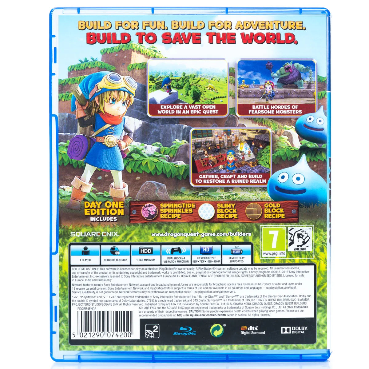 Dragon Quest Buillders - PS4 Spill - Retrospillkongen