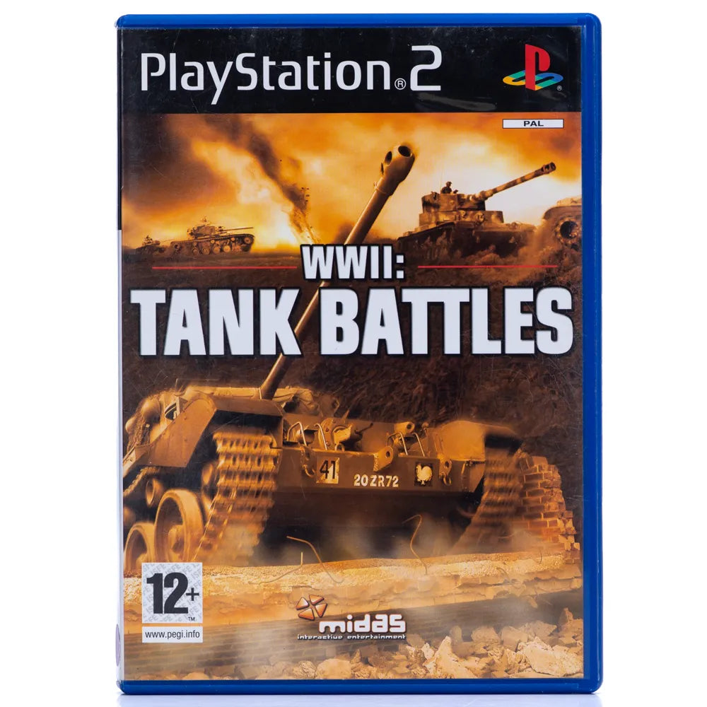 WWII Tank Battles - PS2 spill - Retrospillkongen