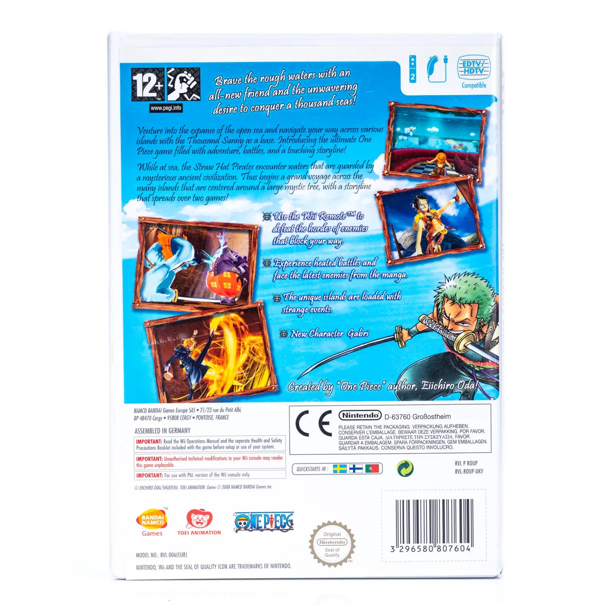 One Piece: Unlimited Cruise 1 - The Treasure Beneath the Waves - Wii spill - Retrospillkongen