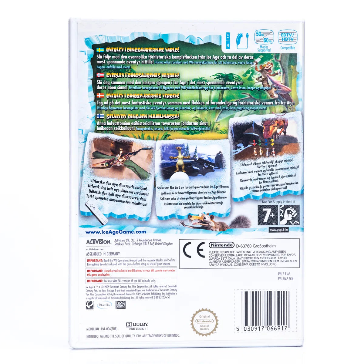 Ice Age 3: Dawn of the Dinosaurs - Wii Spill - Retrospillkongen