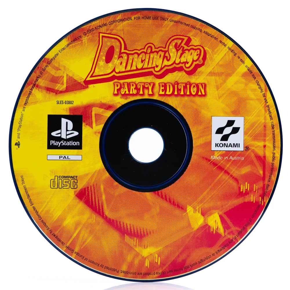 Dancing Stage Party Edition - PS1 spill - Retrospillkongen