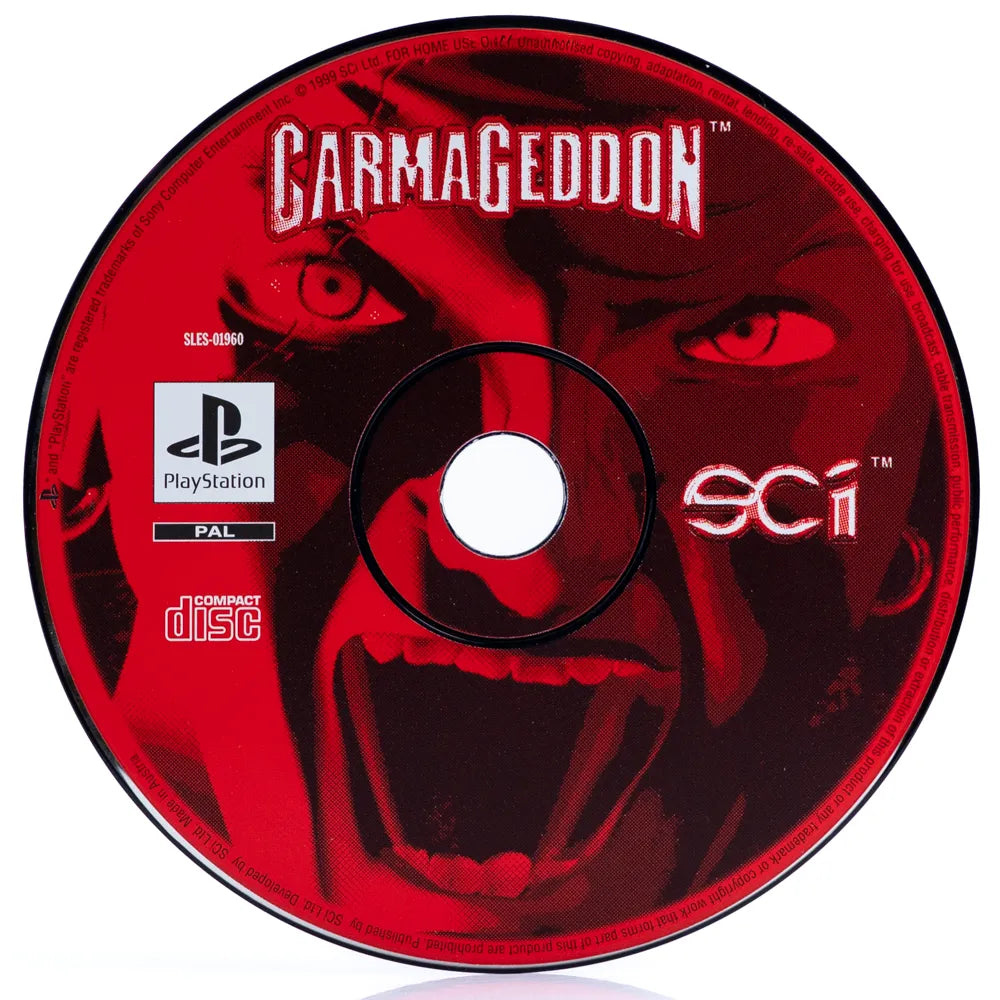 Carmageddon - PS1 spill - Retrospillkongen
