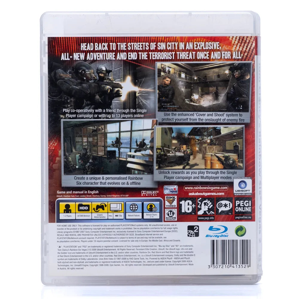 Rainbow Six Vegas 2 - PS3 spill - Retrospillkongen