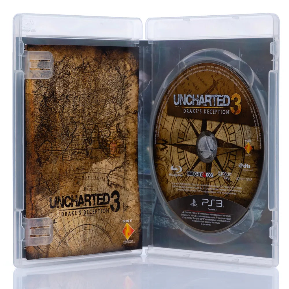 Uncharted 3: Drake's Deception - PS3 spill - Retrospillkongen