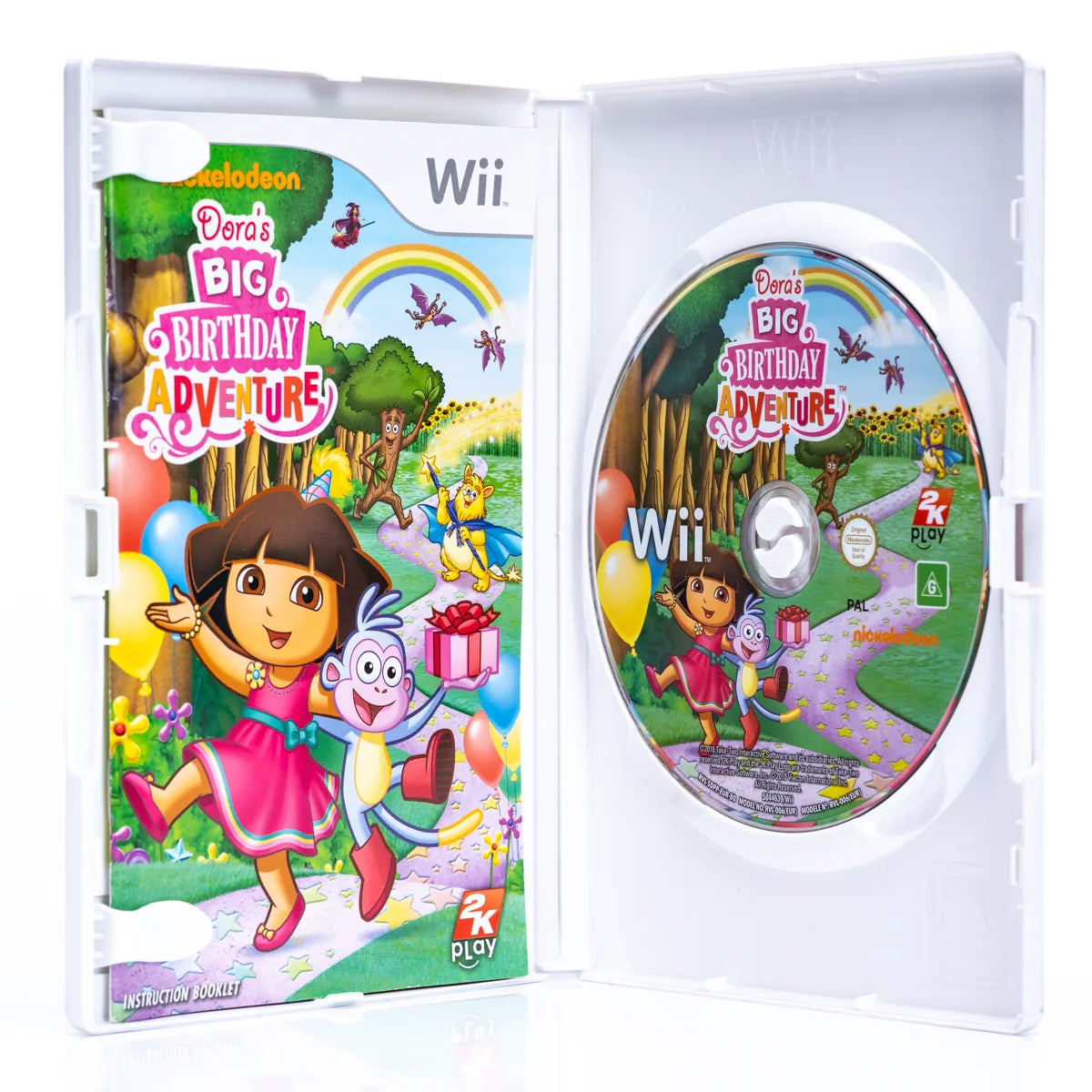 Nickelodeon Dora the Explorer: Dora's Big Birthday Adventure - Wii spill - Retrospillkongen