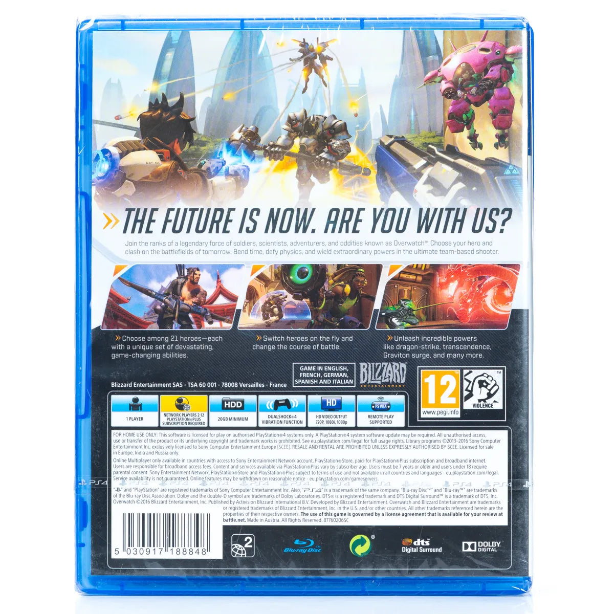 Overwatch (Origins Edition) - PS4 spill (Forseglet) - Retrospillkongen