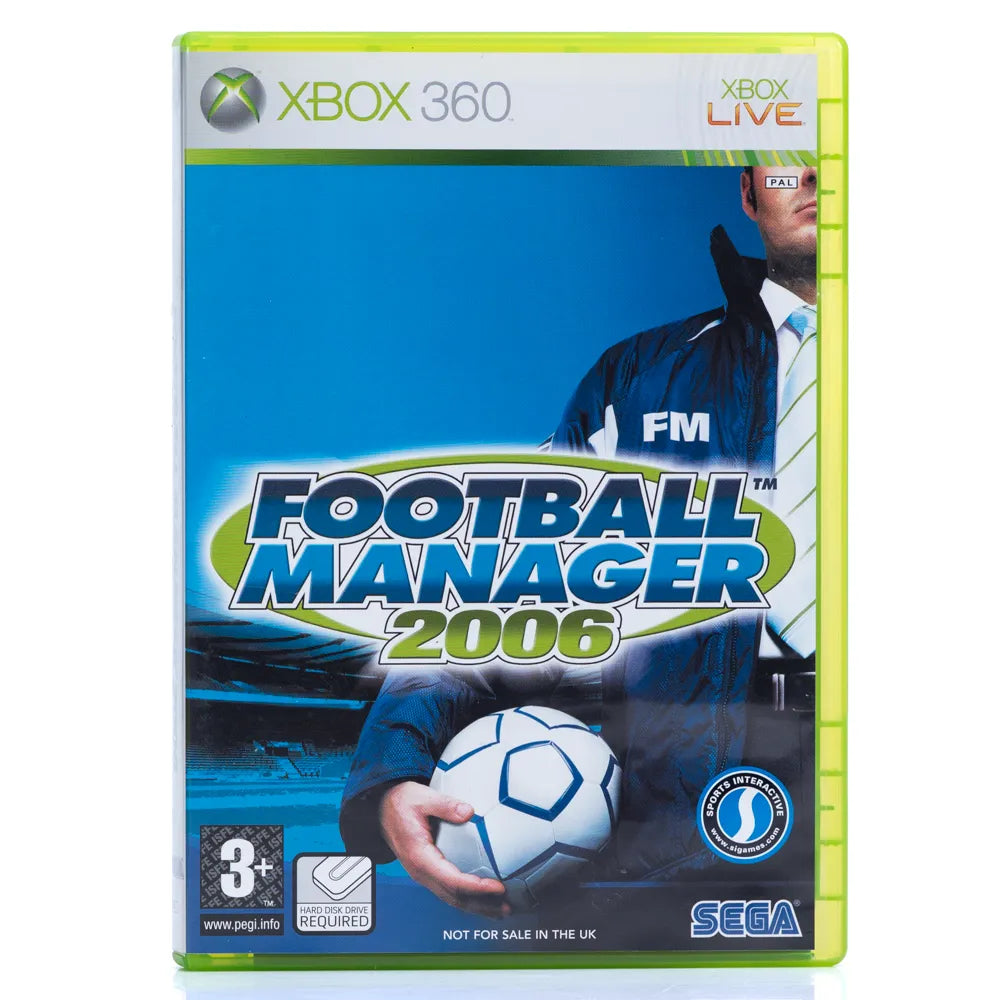 Football Manager 2006 - Xbox 360 spill - Retrospillkongen