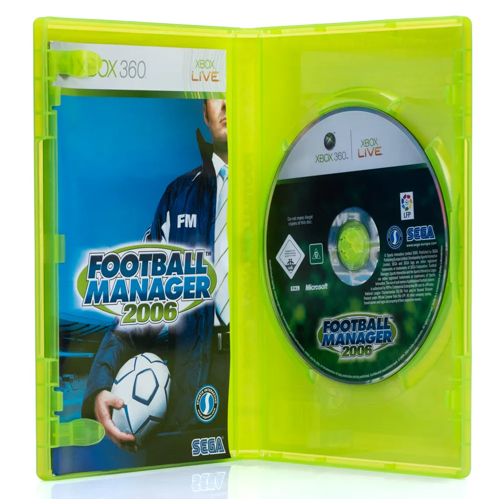 Football Manager 2006 - Xbox 360 spill - Retrospillkongen