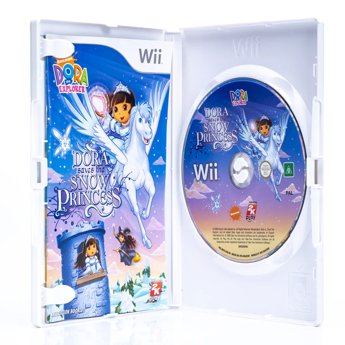 Nickelodeon Dora the Explorer: Dora Saves the Snow Princess - Wii spill - Retrospillkongen