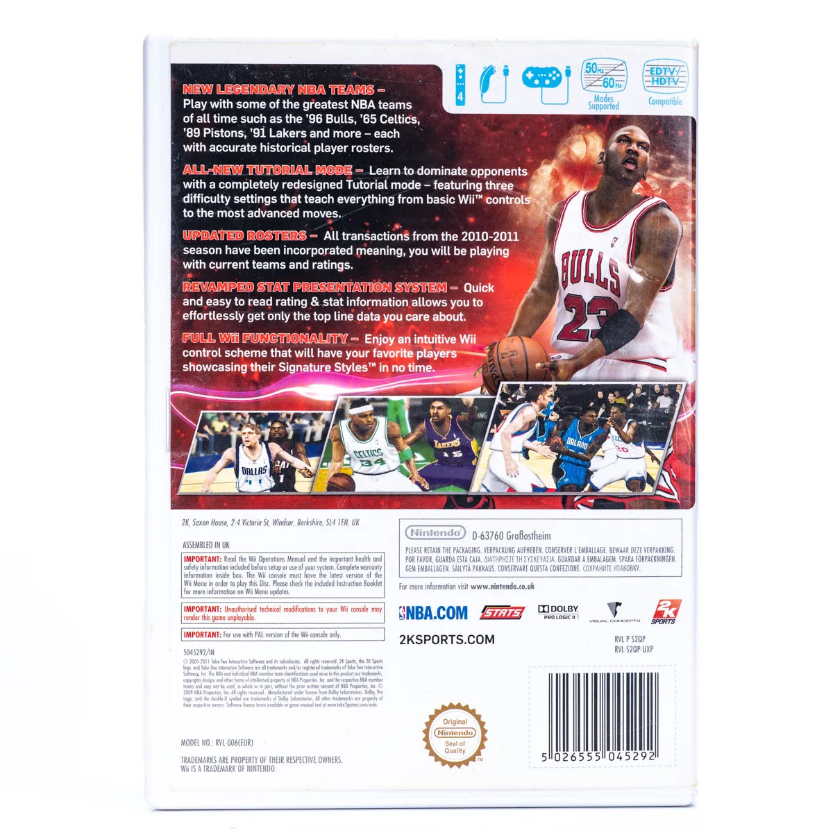 NBA 2K12 - Wii spill - Retrospillkongen
