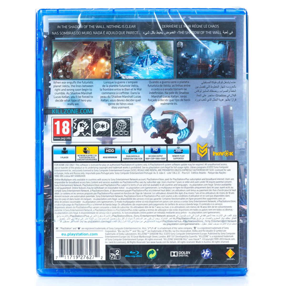 Killzone: Shadow Fall - PS4 spill (Forseglet) - Retrospillkongen