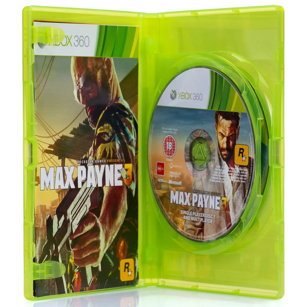 Max Payne 3 - Xbox 360 spill - Retrospillkongen