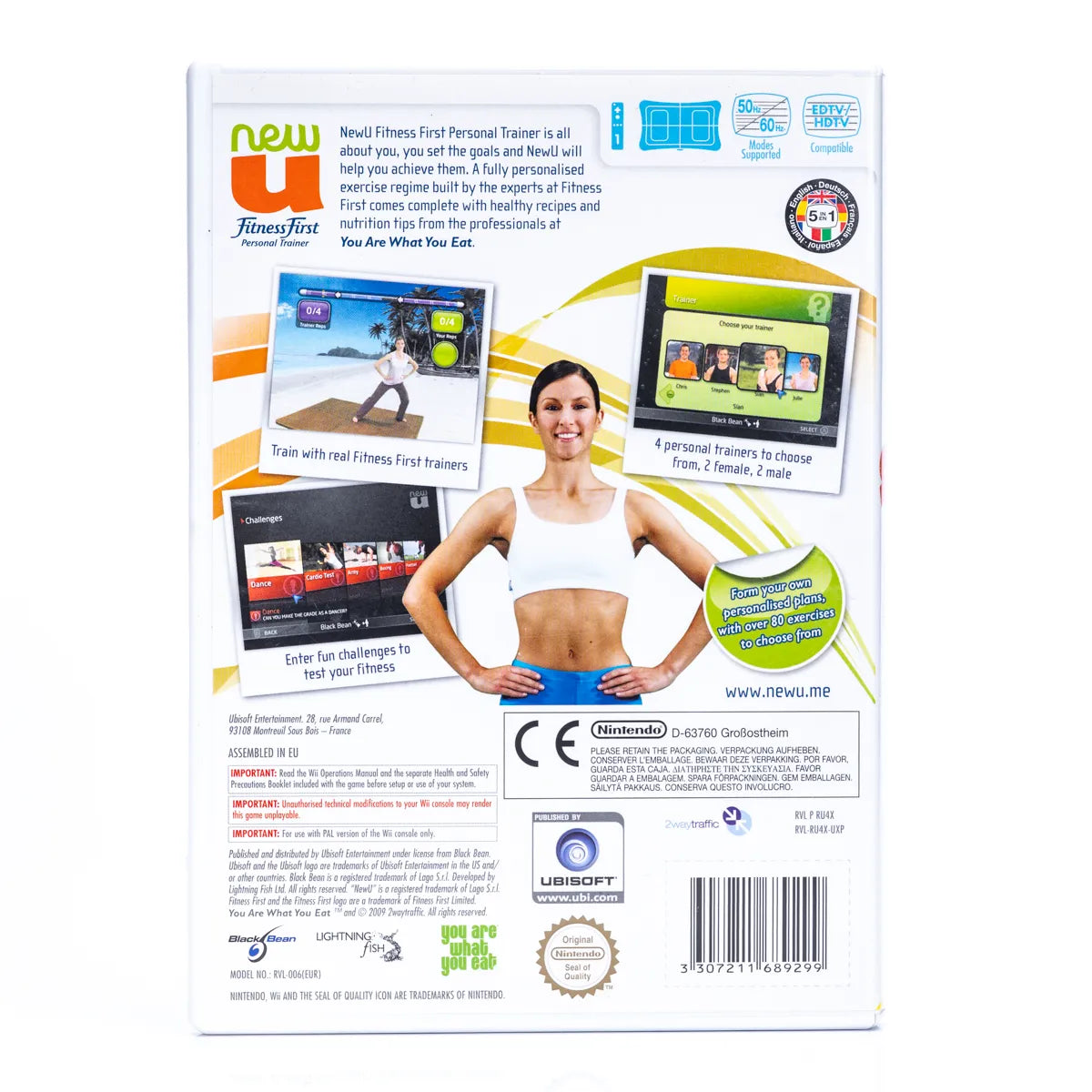 NewU: Fitness First Personal Trainer - Wii spill - Retrospillkongen