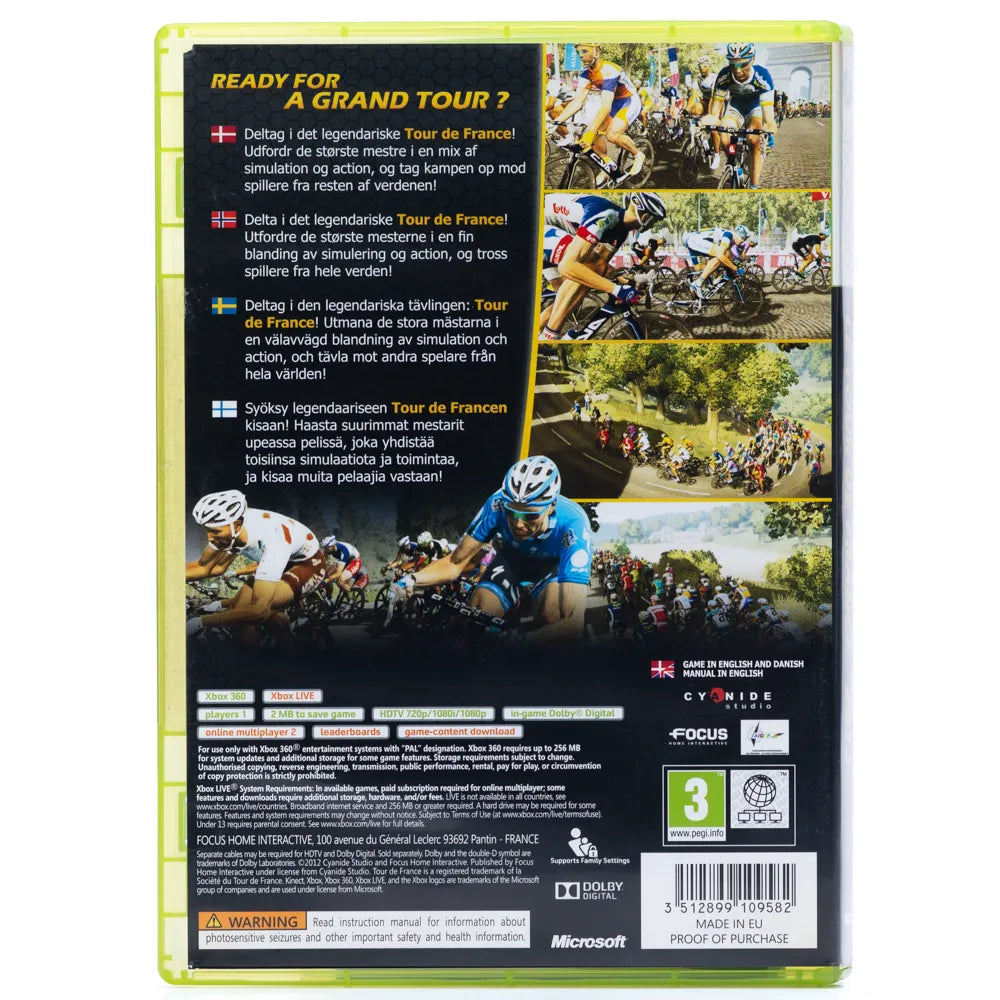 Le Tour de France 2012 - Xbox 360 spill - Retrospillkongen