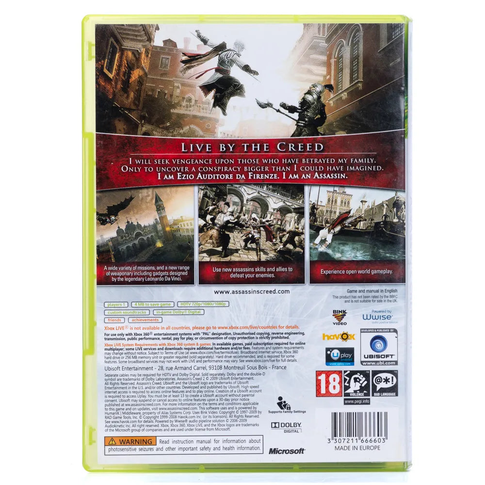 Assassin's Creed II - Xbox 360 - Retrospillkongen