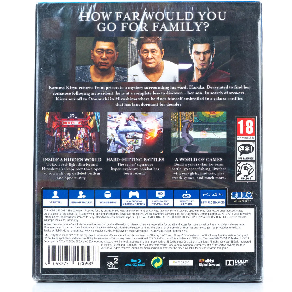 Yakuza 6: The Song of Life (Essence of Art Edition) - PS4 spill (Forseglet) - Retrospillkongen