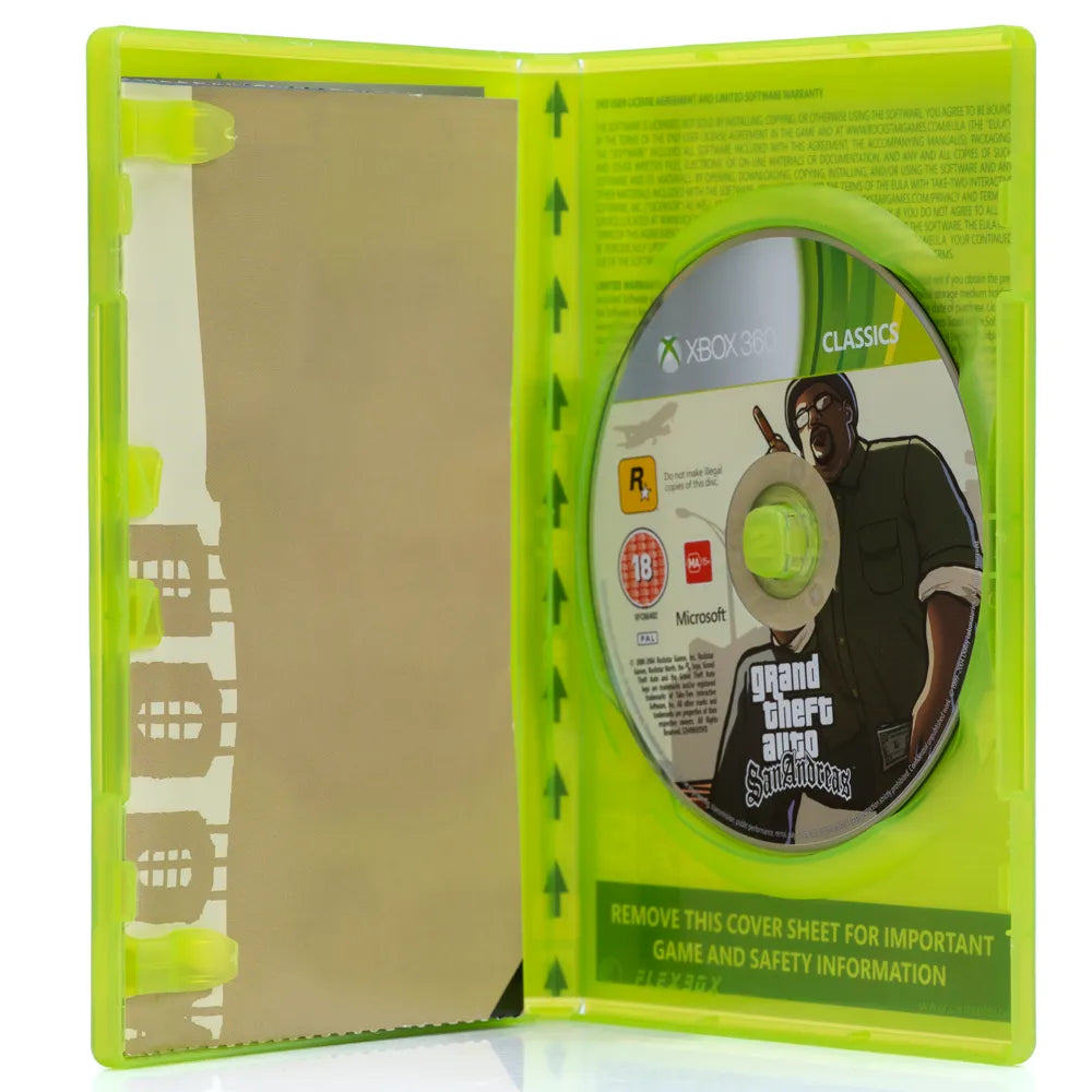Grand Theft Auto San Andreas - Xbox 360 spill - Retrospillkongen