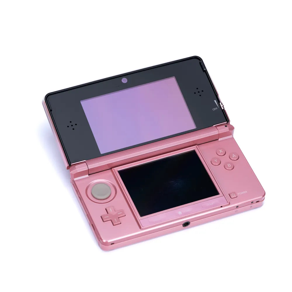 Nintendo 3DS Pearl Pink Edition Håndholdt Konsoll m/Strømadapter - Retrospillkongen