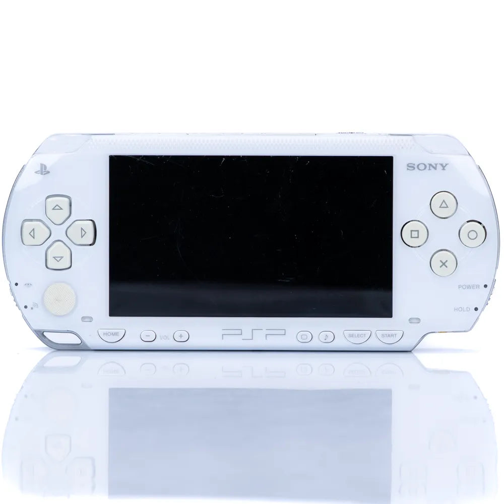 Sony PSP 1000 Hvit Håndholdt System Med Lader - Retrospillkongen
