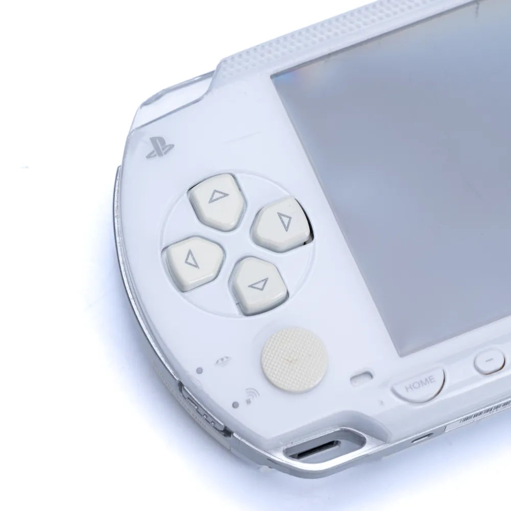 Sony PSP 1000 Hvit Håndholdt System Med Lader - Retrospillkongen
